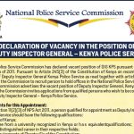 NPSC-DIG Vacancy 2023