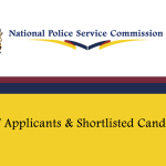 NPSC shotlisted candidates