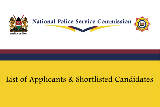 List of Applicants & Shortlisted Candidates for Senior Positions- March 2023