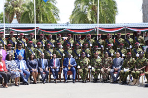Pass-out parade for 991 GSU police constables